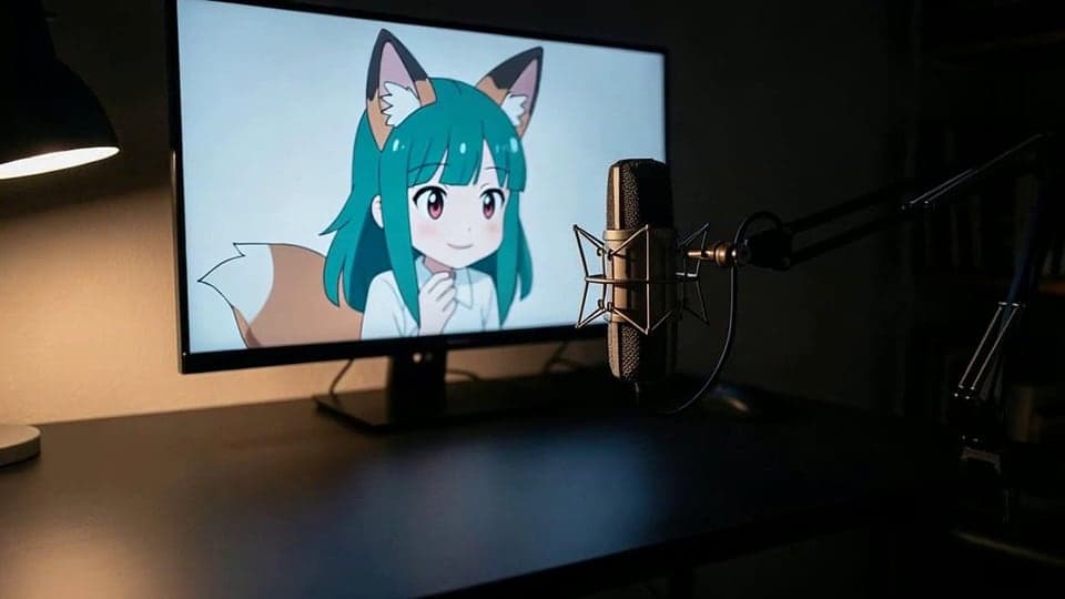 The Character Voice Generator with a text box, voice and effect menus, speed and pitch controls and a Generate button