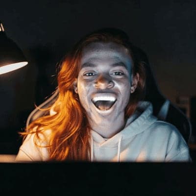 The same GIF after GIF Face Swap puts the Atlas character's face on every frame