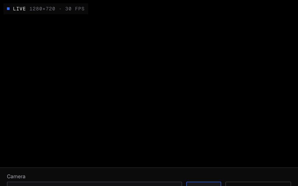 Webcam Test: the picture is black