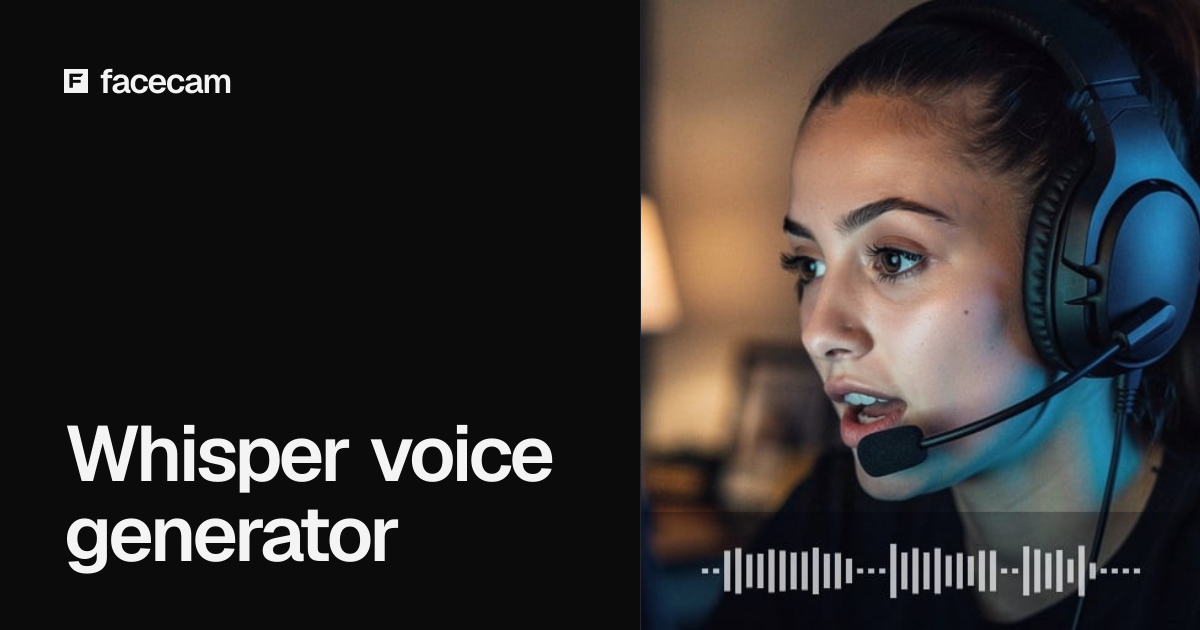 Whisper Voice Generator: Free Online, No Sign Up