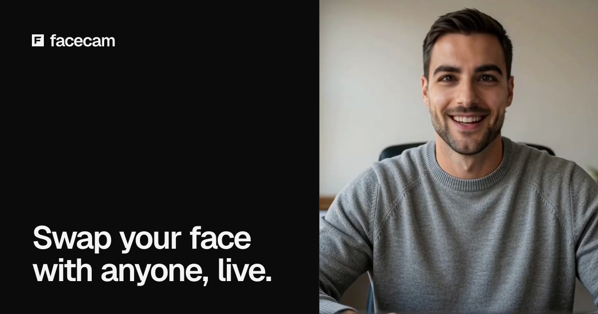 Live Face and Voice Tools for Calls and VTubers
